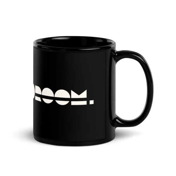Black Glossy ”Disco” Mug