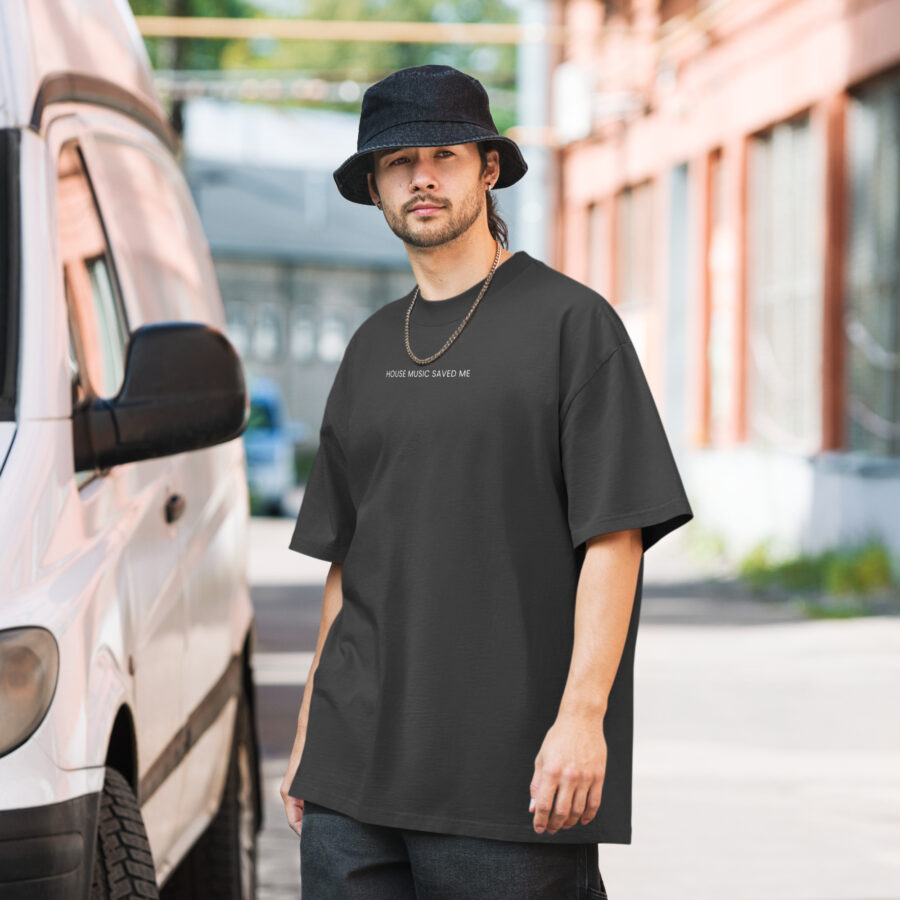 Premium Cotton T-Shirt ”Saved Me” - Image 3