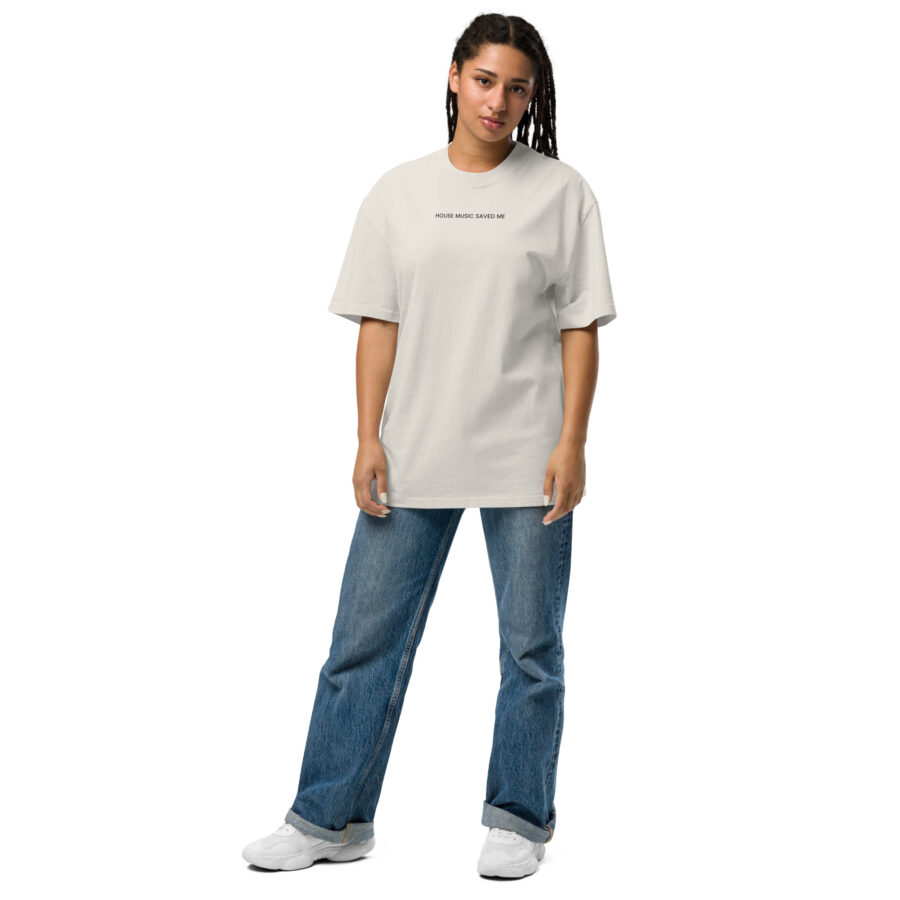 Premium Cotton T-Shirt ”Saved Me” - Image 3