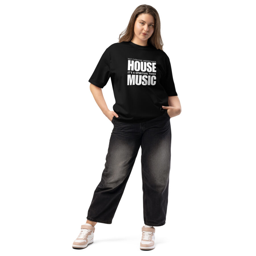 Premium Cotton T-Shirt ”Is House” - Image 3