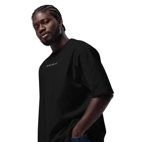 Premium Cotton T-Shirt ”Can U Feel It?