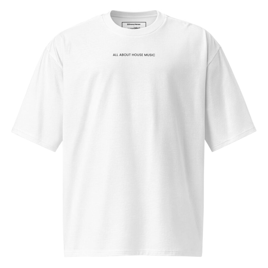 Premium Cotton T-Shirt ”All About House Music” - Image 5