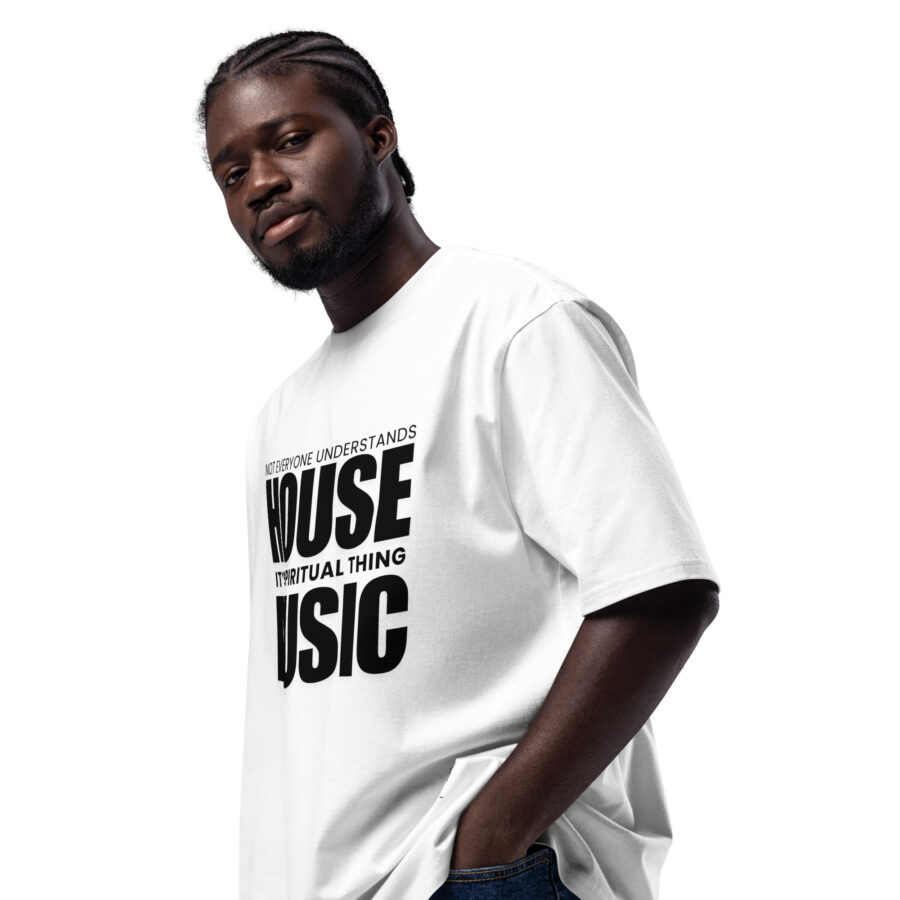 Premium Cotton T-Shirt ”Is House'' - Image 5