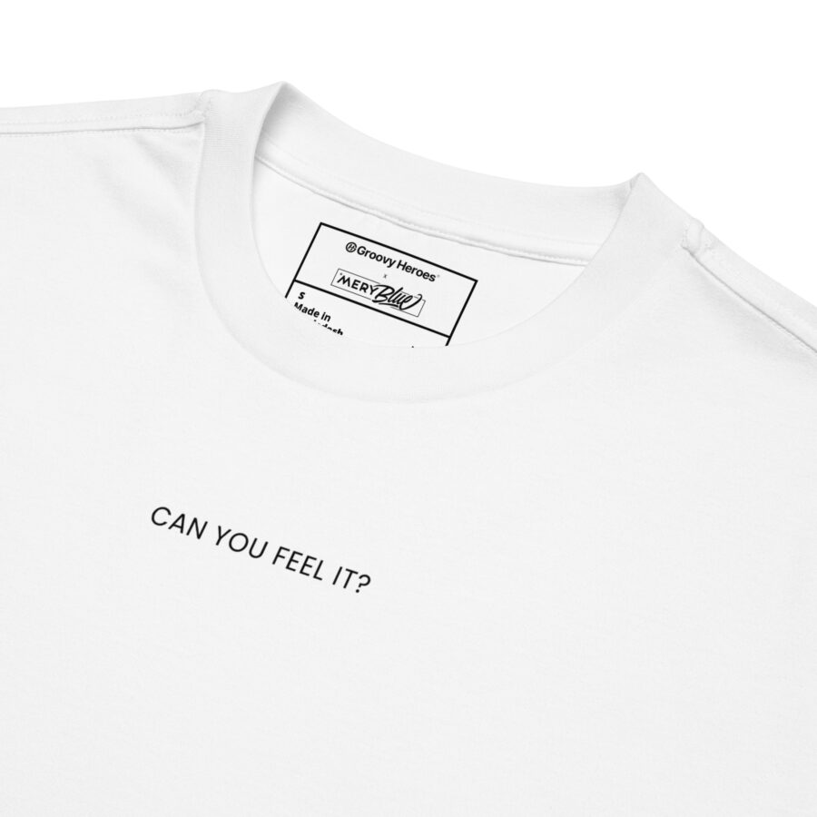Premium Cotton T-Shirt ”Can U Feel It? - Image 6
