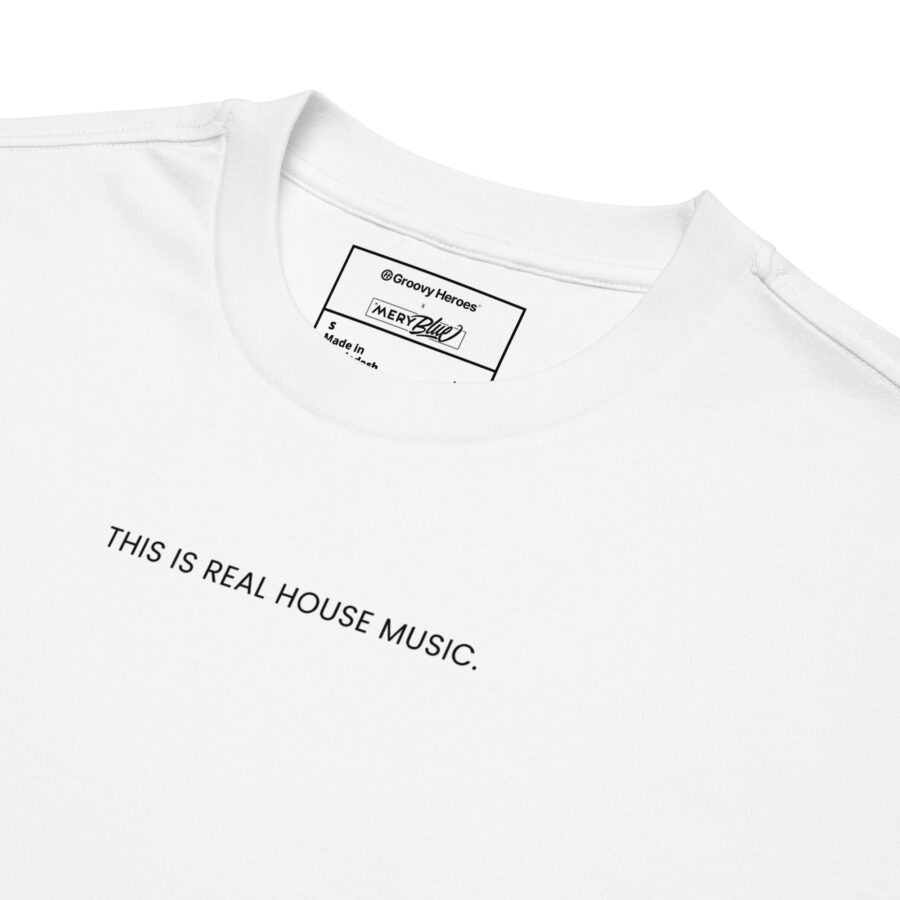 Premium Cotton T-Shirt ”Is Real House” - Image 5