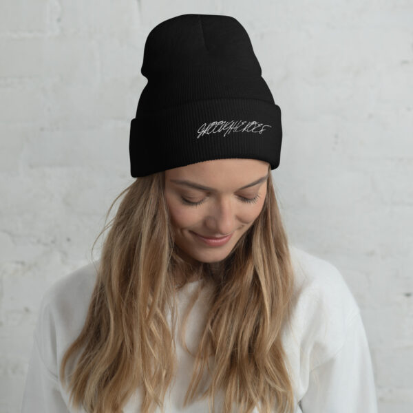 Cuffed ”Signed & Sealed” Beanie
