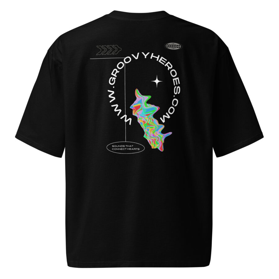 Premium Cotton T-Shirt ”Sounds That Connect Hearts” - Image 5