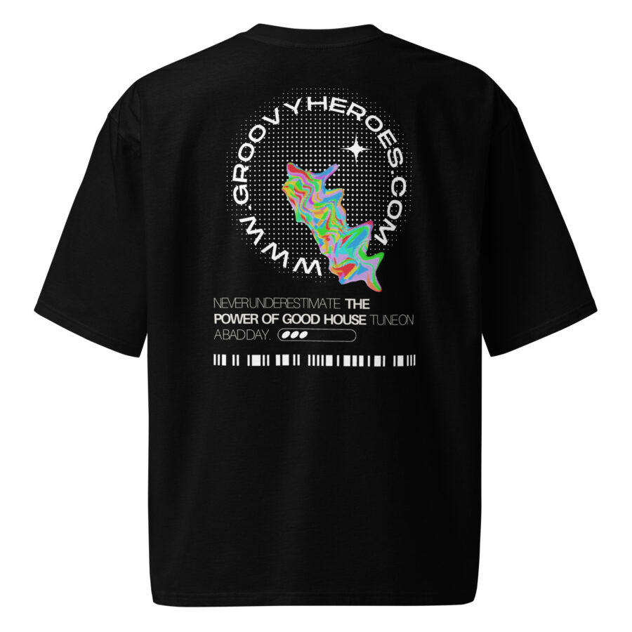 Premium Cotton T-Shirt ”Chromatic Vibes – ''The Power Of Good House”