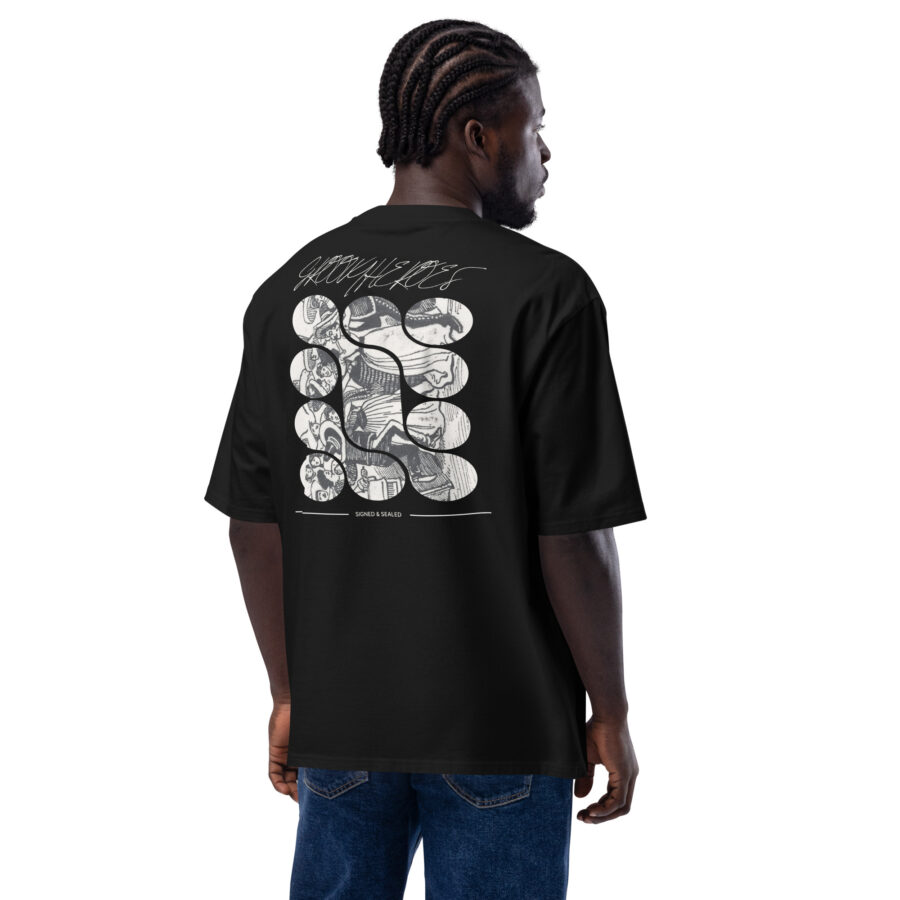 Premium Cotton T-Shirt ”Signed & Sealed Retro” - Image 4