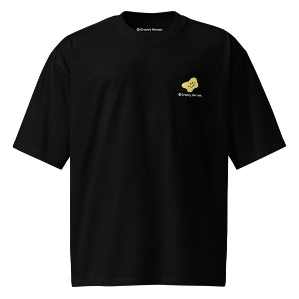 Basic Cotton T-Shirt ”Happy Groovy Heroes”