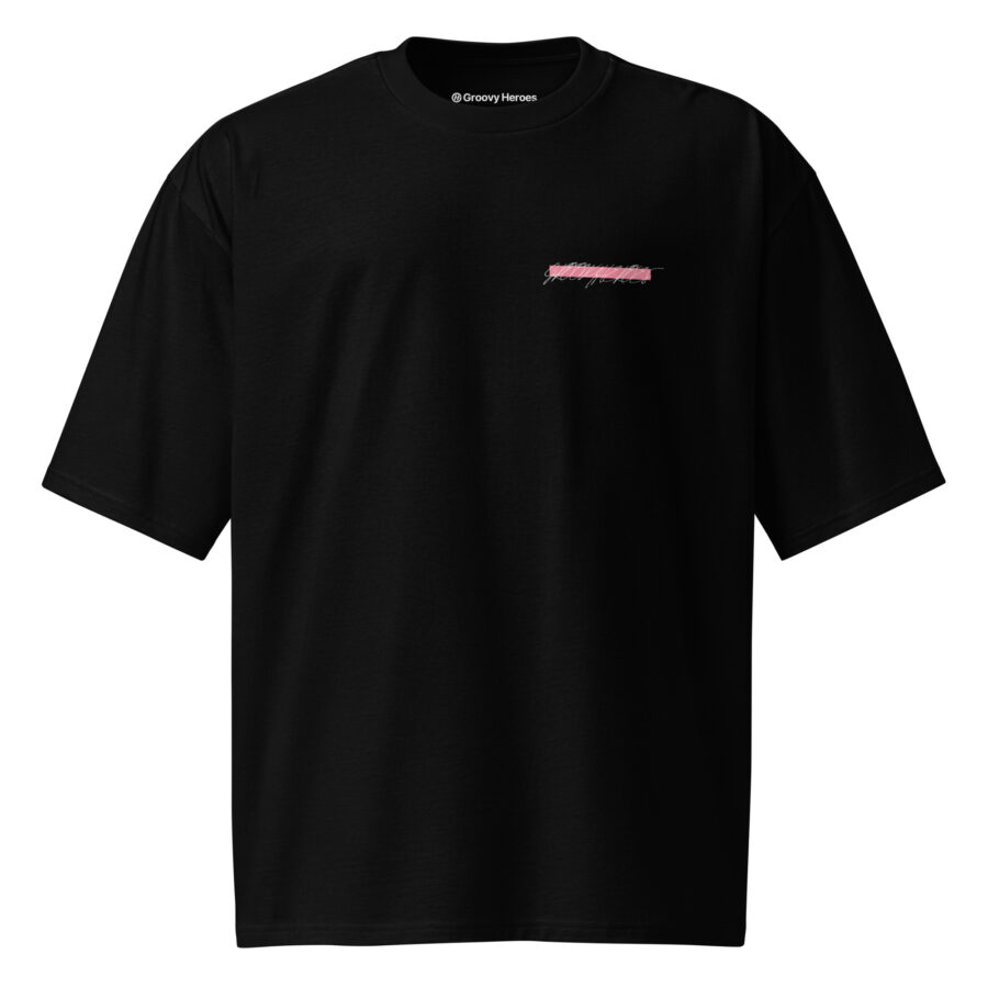 Premium Cotton T-Shirt ”Signed & Sealed – Copyright Grooves Black” - Image 5