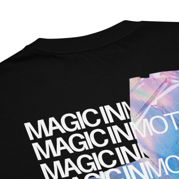 Premium Cotton T-Shirt ”Chromatic Vibes – House Sets Free Black”