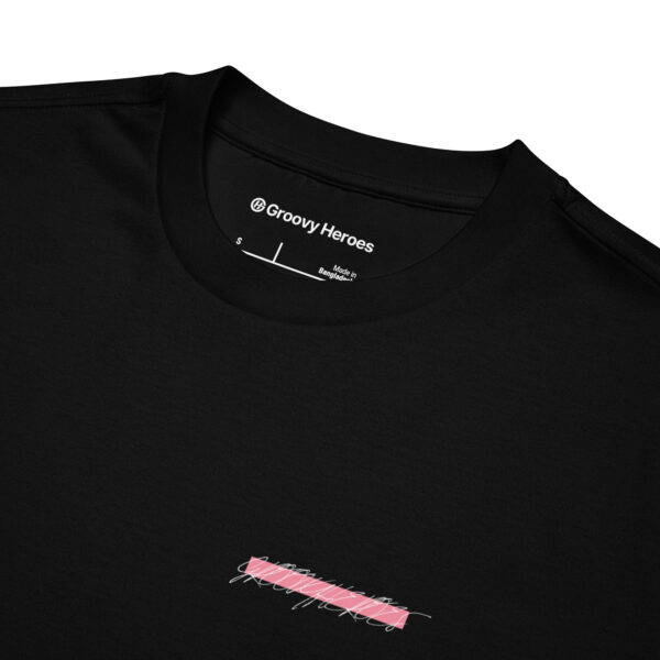 Premium Cotton T-Shirt ”Signed & Sealed – Copyright Grooves Black”