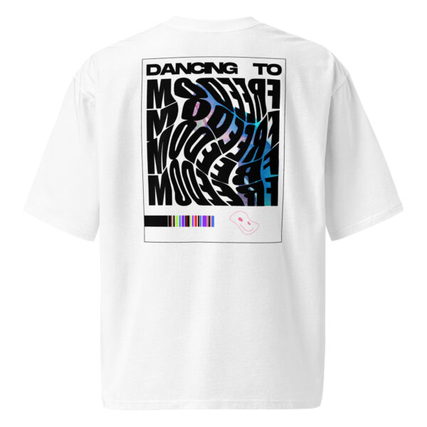 Premium Cotton T-Shirt ”Chromatic Vibes – Freedom White”