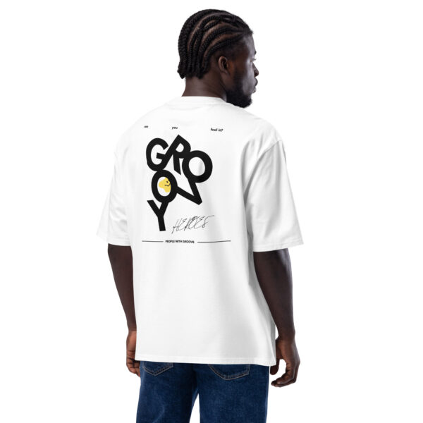 Premium Cotton T-Shirt ”Signed & Sealed Groovy Heroes White”