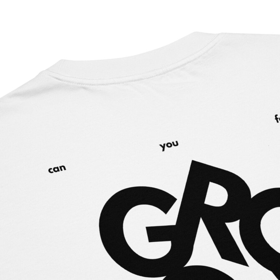 Premium Cotton T-Shirt ”Signed & Sealed Groovy Heroes White” - Image 4