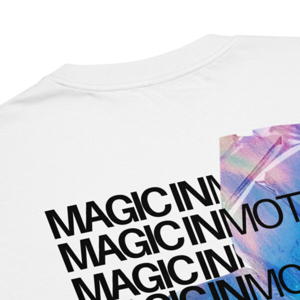 Premium Cotton T-Shirt ”Chromatic Vibes – House Sets Free White”