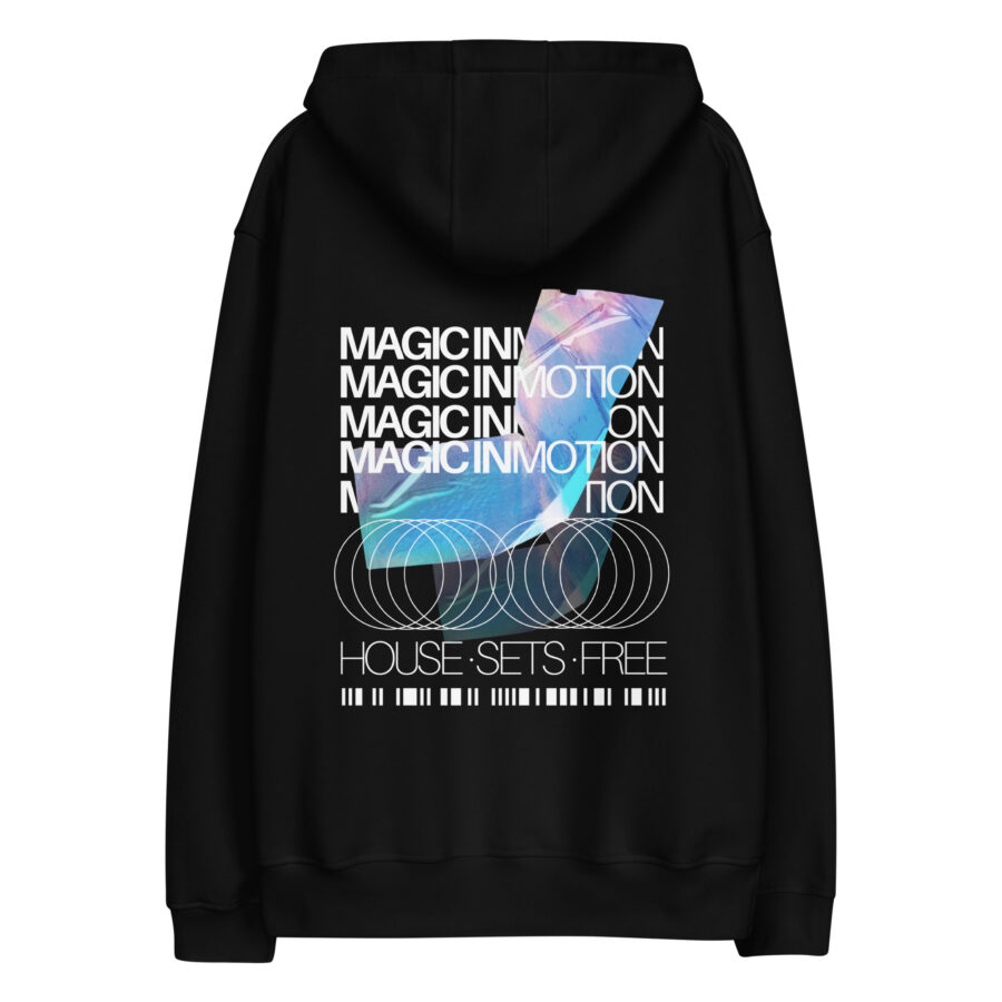 Premium Eco Hoodie ”Chromatic Vibes - House Sets Free” - Image 3