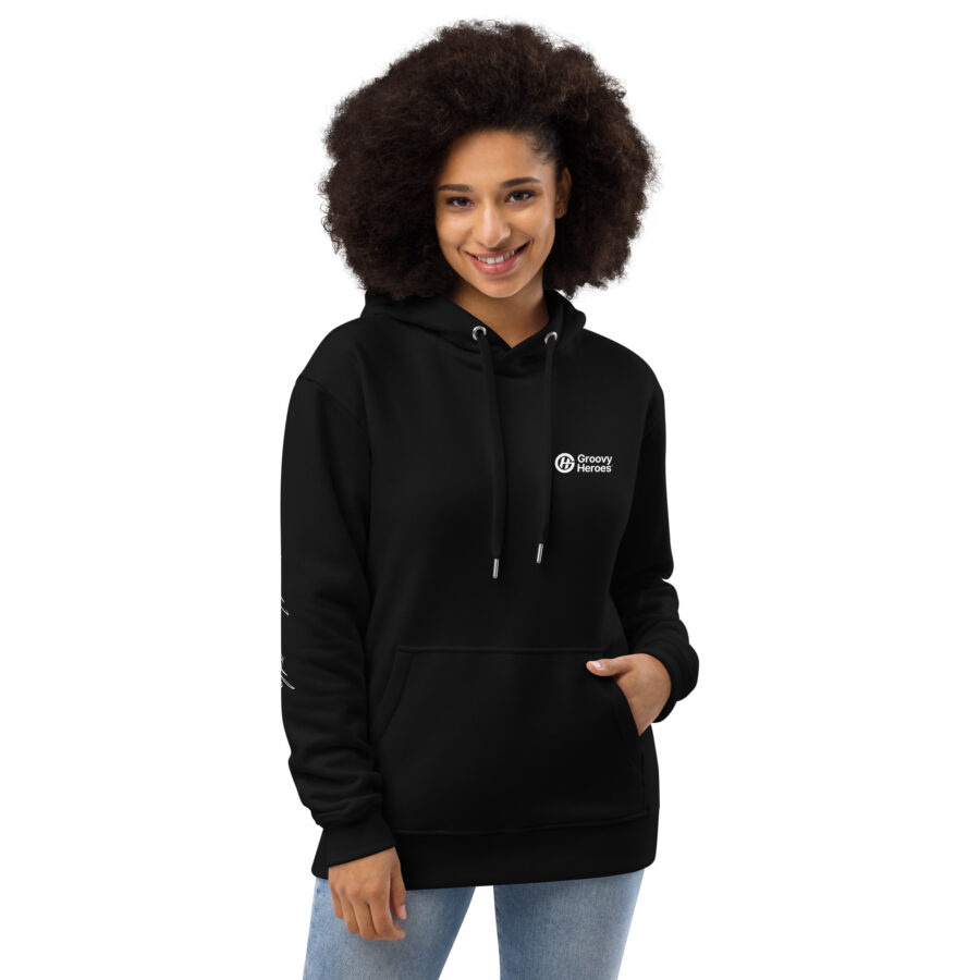 Premium Eco Hoodie ”Signed & Sealed Classic GH” - Image 3