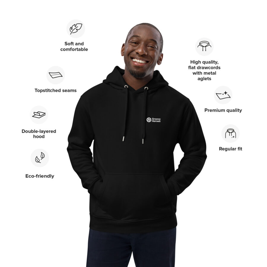 Premium Eco Hoodie ”Chromatic Vibes - House Sets Free” - Image 5